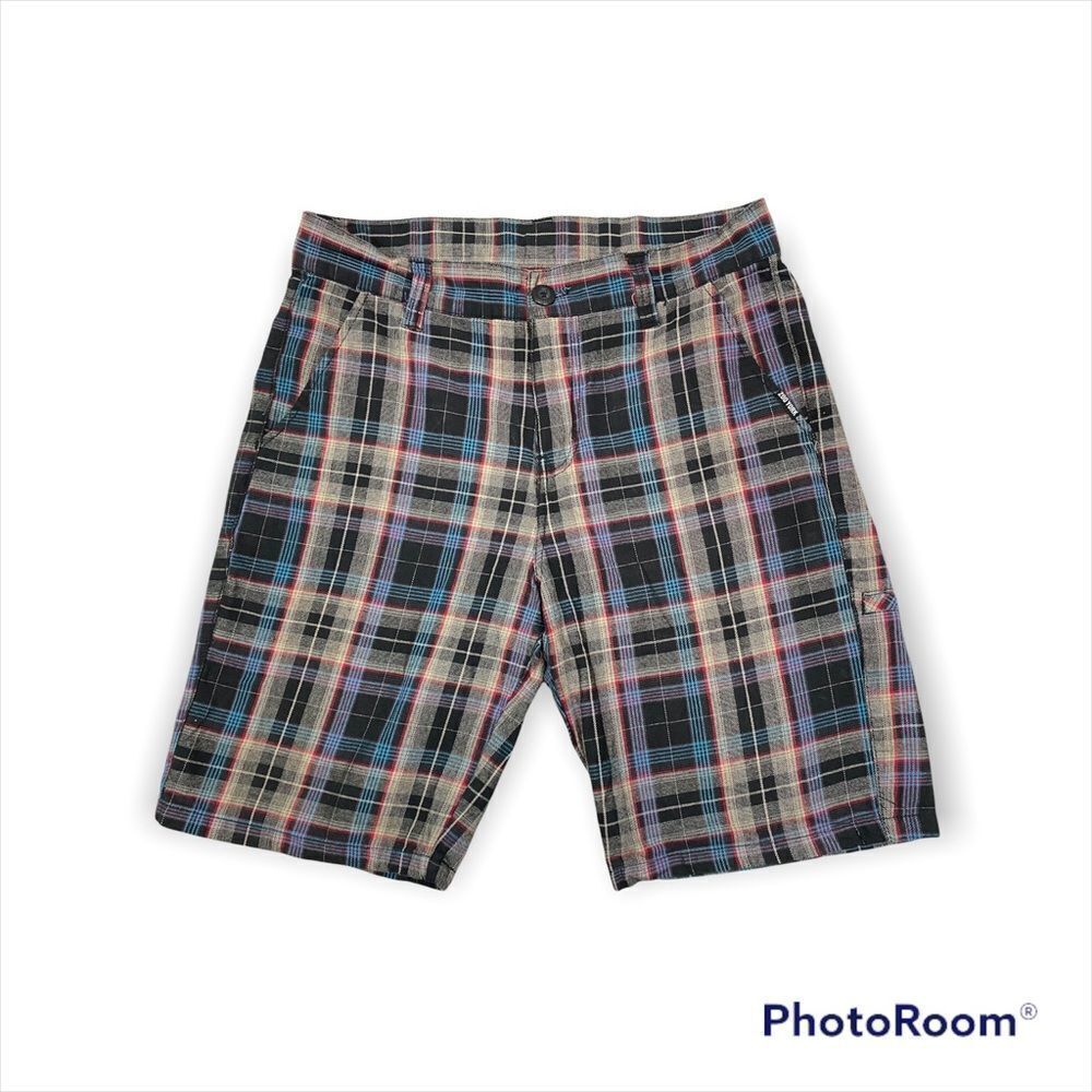 Men’s Zoo York Plaid Shorts Size‎ 30 Blue, Black, Tan and Red